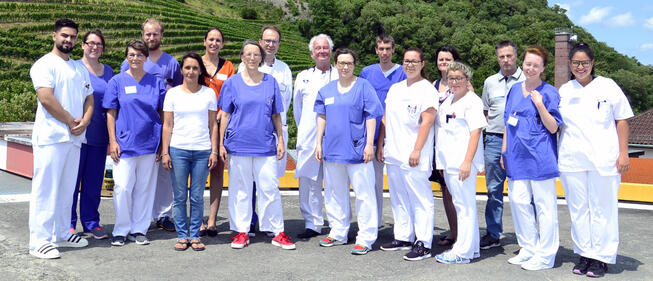 Das Team des Departements für allgemeine Innere Medizin und Diabeteszentrum. (Bild: Jagode)